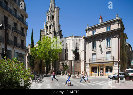 Eglise St. Pierre, Avignon, Provence, Frankreich Stockfoto