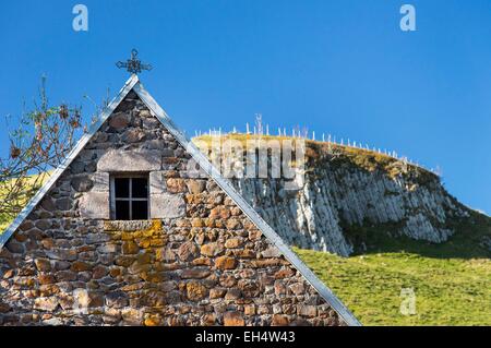 Frankreich, Puy de Dome, Compains, Parc Naturel Regional des Vulkane d ' Auvergne (natürlichen regionalen Park der Vulkane d ' Auvergne), Cezallier, Brion Stockfoto
