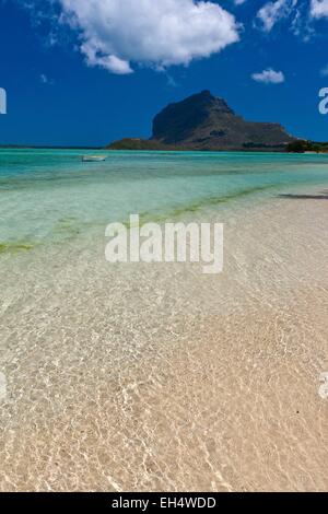 Mauritius und Süd-West-Küste, Black River District, Prairie Strand Morne Brabant als Weltkulturerbe der UNESCO gelistet Stockfoto