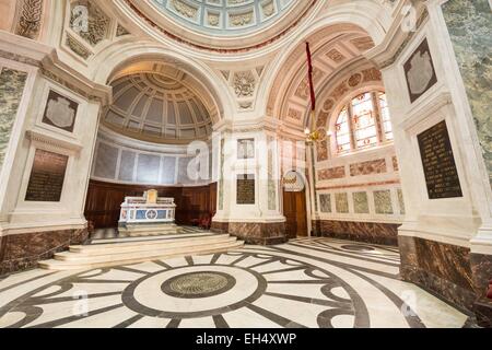 Frankreich, Corse du Sud, Ajaccio, Borgu Bezirk, Fesch Palast, kaiserliche Kapelle Stockfoto