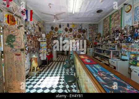 Barrow Creek Hotel am Stuart Highway zwischen Alice Springs und Tennant Creek, Barrow Creek, Northern Territory, Australien Stockfoto