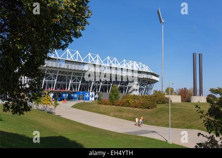 Kanada, Quebec, Montreal, den Bereich des Olympiastadions Saputo Fußball (Fußball) Stadium Stockfoto