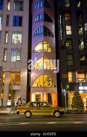 Japan, Insel Honshu, Tokyo, Chuo, Ginza-Viertel, Straße Chuo Dori Stockfoto