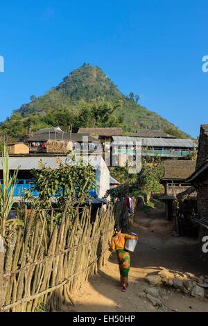 Nepal, Gandaki Zone, Umgebung von Bandipur, traditionnelle Dorf Ramkot Stockfoto