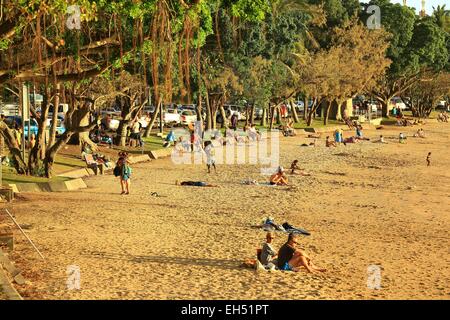 Frankreich, Noumea, Neukaledonien, Grande-Terre, Südprovinz Bucht von Zitronen Stockfoto