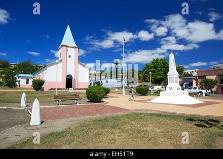 Frankreich, Neu-Kaledonien, Grande-Terre, Südprovinz Bourail Kirche Stockfoto