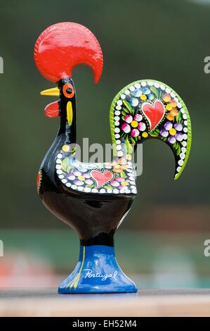 Portugal, Nord Region, Porto, Barcelos Rooster Stockfoto