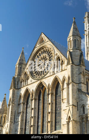 York Minster, North Yorkshire, Vereinigtes Königreich. Stockfoto