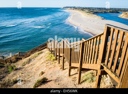 Southport Beach, Port Noarlunga, Adelaide, Südaustralien Stockfoto