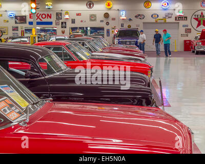 Rick Treworgy Muscle Car Auto Stadtmuseum in Punta Gorda, Florida Stockfoto