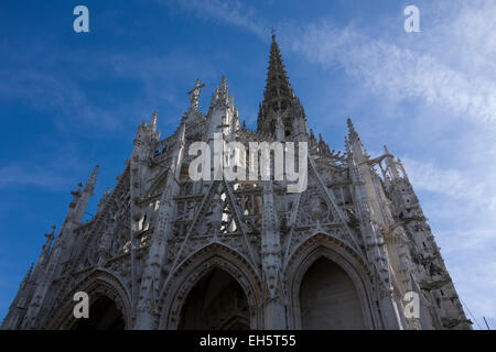 Kirche von Saint-Maclou (Église Saint-Maclou) in Rouen, Haute-Normandie, Frankreich Stockfoto