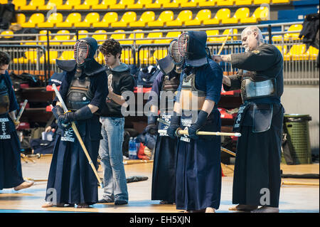 Piemont, Turin, Italien. 7. März 2015.   Cik Kendo Italienmeisterschaften individuell - starten Wettbewerbe Credit: wirklich Easy Star/Alamy Live News Stockfoto