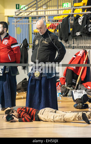 Piemont, Turin, Italien. 7. März 2015.   Cik Kendo Italienmeisterschaften individuell - Bildnachweis: wirklich Easy Star/Alamy Live News Stockfoto