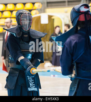 Piemont, Turin, Italien. 7. März 2015.   Cik Kendo Italienmeisterschaften individuell - starten Wettbewerbe Credit: wirklich Easy Star/Alamy Live News Stockfoto