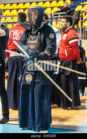 Piemont, Turin, Italien. 7. März 2015.   Cik Kendo Italienmeisterschaften einzelnen Kredit: wirklich Easy Star/Alamy Live News Stockfoto