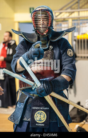 Piemont, Turin, Italien. 7. März 2015.   Cik Kendo Italienmeisterschaften einzelnen Kredit: wirklich Easy Star/Alamy Live News Stockfoto