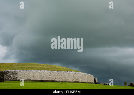 Newgrange, Donore Co. Meath, Irland Stockfoto