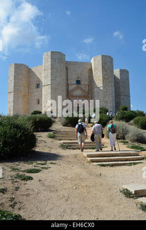 Schloss del Monte, Andria, Apulien, Italien. Stockfoto