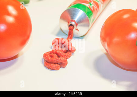 Für Behälter der Friteuse Öl Stockfoto
