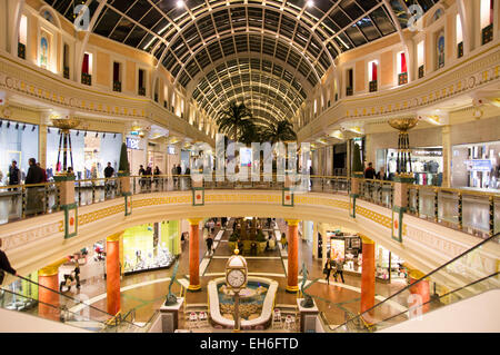 Wichtigsten Arcade, Trafford Centre, Manchester, UK Stockfoto