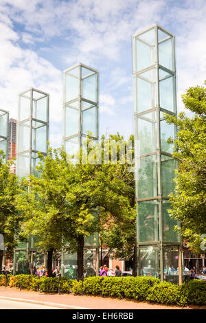Neuengland-Holocaust-Mahnmal, Boston, Massachusetts, Vereinigte Staaten Stockfoto