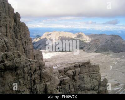 Querformat in Dolomiti di Brenta, Italien Stockfoto