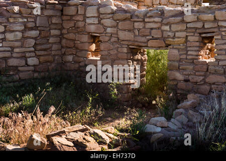 Lowry-Pueblo-Ruinen, Schluchten der alten National Monument in der Nähe von Cortez, Colorado. Stockfoto