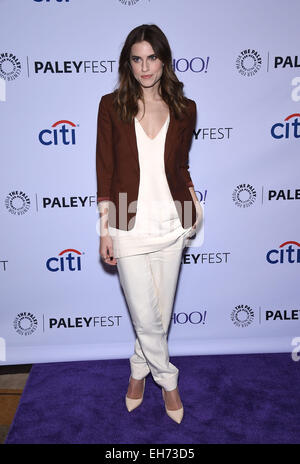 Hollywood, Kalifornien, USA. 8. März 2015. Allison Williams kommt für das Panel in Paleyfest 2015 Mädchen '' im Dolby Theater. Bildnachweis: Lisa O'Connor/ZUMA Draht/Alamy Live-Nachrichten Stockfoto