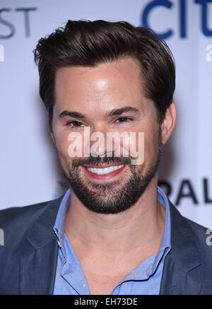 Hollywood, Kalifornien, USA. 8. März 2015. Andrew Rannells kommt für das Panel in Paleyfest 2015 Mädchen '' im Dolby Theater. Bildnachweis: Lisa O'Connor/ZUMA Draht/Alamy Live-Nachrichten Stockfoto