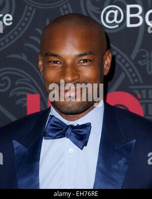 Die Premiere der fünfte und letzte Staffel von "Boardwalk Empire" im Ziegfeld Theatre in New York Stadt - Ankünfte mit: Tyson Beckford wo: New York City, New York, USA bei: 04 Sep 2014 Stockfoto