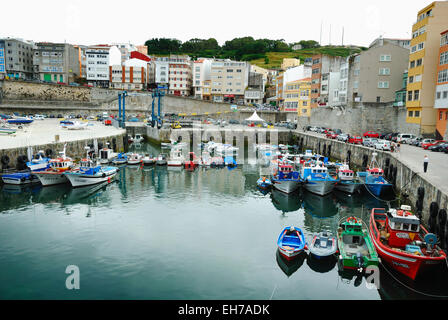 Malpica de Bergantiños Stockfoto