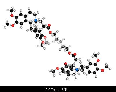 Atracurium skelettartiger Muskel entspannende Droge Stockfoto