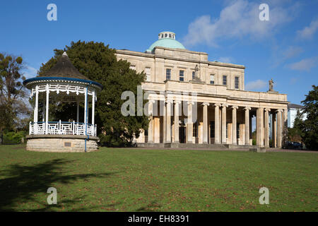 Pittville Pump Room, Pittville Park, Cheltenham, Gloucestershire, England, Vereinigtes Königreich, Europa Stockfoto