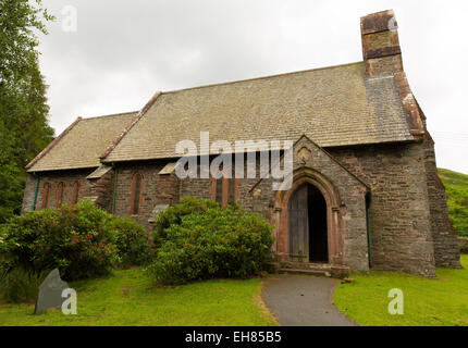 St. Peters Kirche Martindale Valley Cumbria England UK in der Nähe von Pooley Bridge Stockfoto