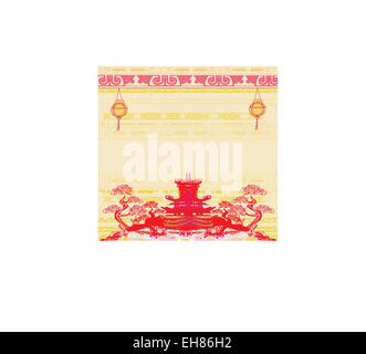 Mid-Autumn Festival für Chinese New Year Stock Vektor
