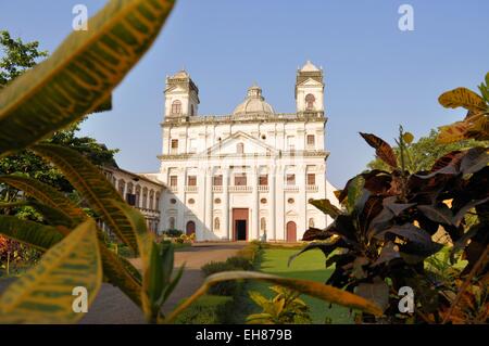 Kirche von St. Cajetan in Alt-Goa, Indien Stockfoto