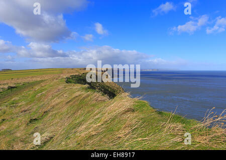 Cleveland Weise National Trail, Filey, North Yorkshire, England, UK. Stockfoto