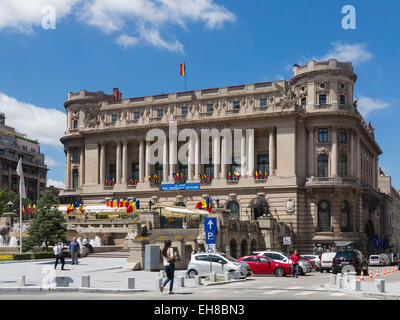 Cercul Militar National (The Military Officer Club und Restaurant) in Bukarest, Rumänien, Europa Stockfoto