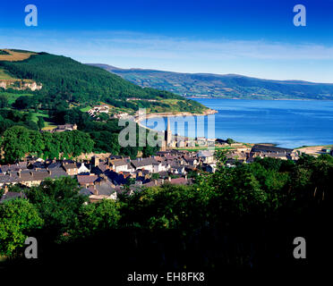 Glenarm, Antrim Küste Co. Antrim, Nordirland Stockfoto