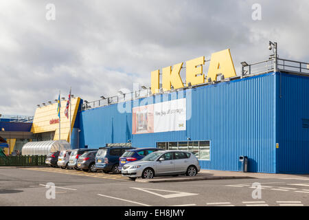 IKEA Einrichtungshaus, Giltbrook Retail Park, Nottinghamshire, England, UK Stockfoto