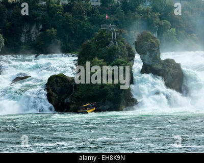 Rheinfall Schaffhausen Schweiz Stockfoto
