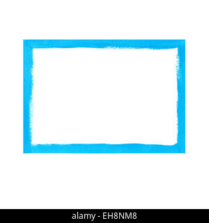 Hell blau Grunge frame Stockfoto