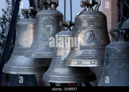 Italien, Molise, Agnone, Fonderia Pontificia Marinelli, Glockenfabrik Stockfoto