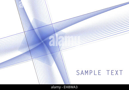 Vorlage der Karte mit blauen Lichtform Stockfoto