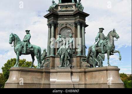 Das Maria-Theresia-Denkmal in Wien, Österreich. Stockfoto