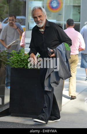 Die Besetzung von Dancing with the Stars Staffel 19 New York City mit: Tommy Chong Where: Manhattan, New York, USA bei: 04 Sep 2014 Stockfoto