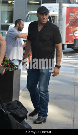 Die Besetzung von Dancing with the Stars Staffel 19 mit New York City: Randy Couture wo: Manhattan, New York, USA bei: 04 Sep 2014 Stockfoto