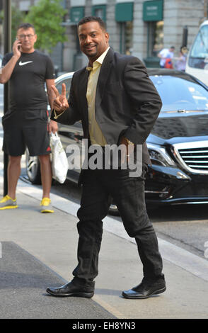 Die Besetzung von Dancing with the Stars Staffel 19 mit New York City: Alfonso Ribeiro Where: Manhattan, New York, USA bei: 04 Sep 2014 Stockfoto