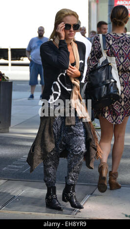 Die Besetzung von Dancing with the Stars Staffel 19 mit New York City: Peta Murgatroyd wo: Manhattan, New York, USA bei: 04 Sep 2014 Stockfoto