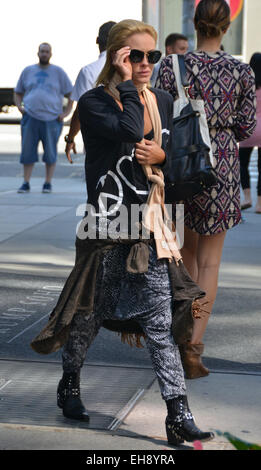 Die Besetzung von Dancing with the Stars Staffel 19 mit New York City: Peta Murgatroyd wo: Manhattan, New York, USA bei: 04 Sep 2014 Stockfoto